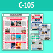 Плакаты «Опасные и вредные производственные факторы» (С-105, ламинированная бумага, А2, 4 листа)